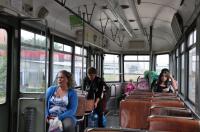 салон трамвая