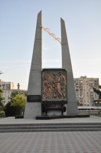 стела-памятник о департациив Сибирь